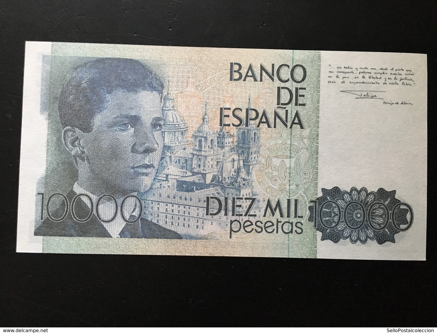 Replica 10000 Pesetas 1985 - [ 4] 1975-… : Juan Carlos I