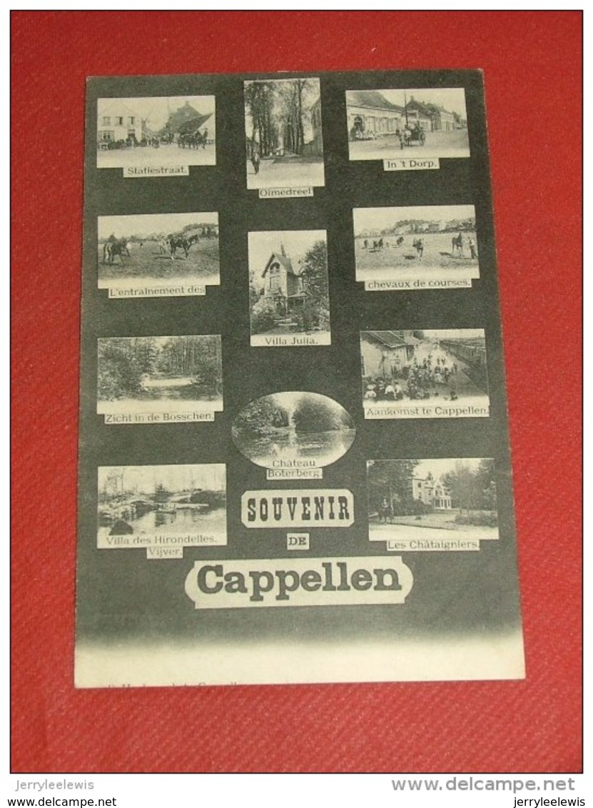 KAPELLEN  -  CAPPELLEN -  " Souvenir De Kapellen  "  -  1906   - - Kapellen