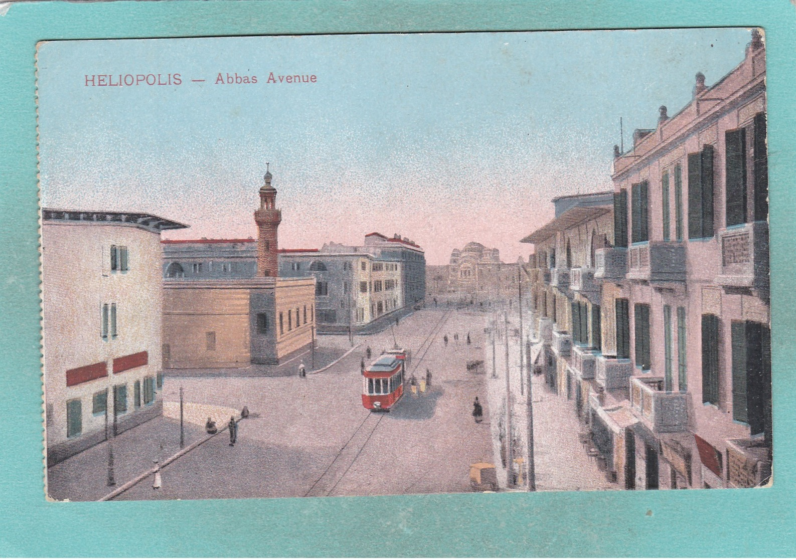 Small Old Post Card Of Abbas Avenue,Heliopolis,Cairo,Egypt,V66. - Kairo