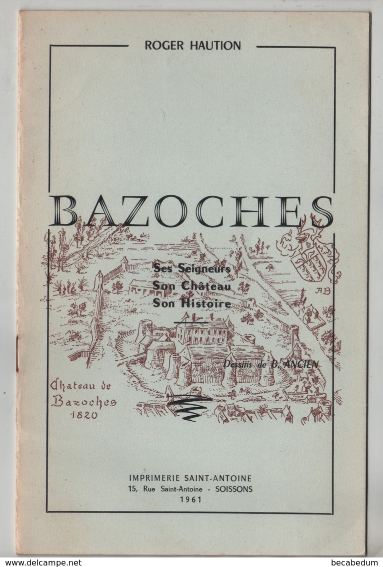 Brochure Bazoches Haution 1961 - Champagne - Ardenne