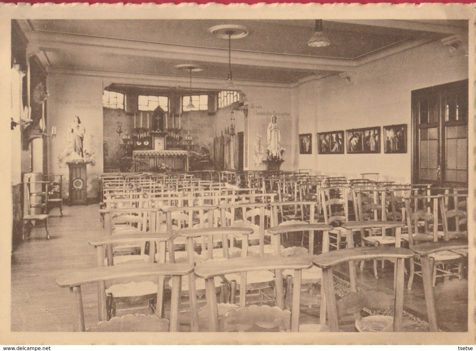 Habay-la-Neuve - Pensionnat Des Religieuses De La Doctrine Chrétienne - La Chapelle - 1938 - Habay