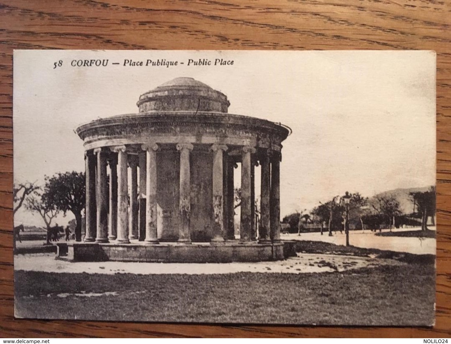 CORFOU, Place Publique, écrite En Juin 1918 - Griekenland