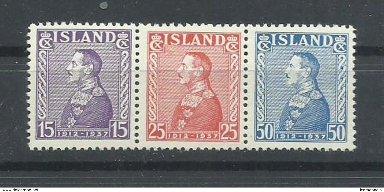 ISLANDIA YVERT  164AB/166A   MNH  ** - Nuevos