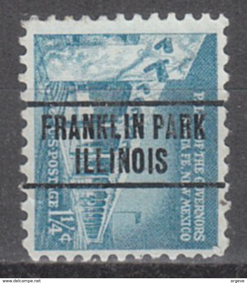 USA Precancel Vorausentwertung Preo, Locals Illinois, Franklin Park 263 - Préoblitérés