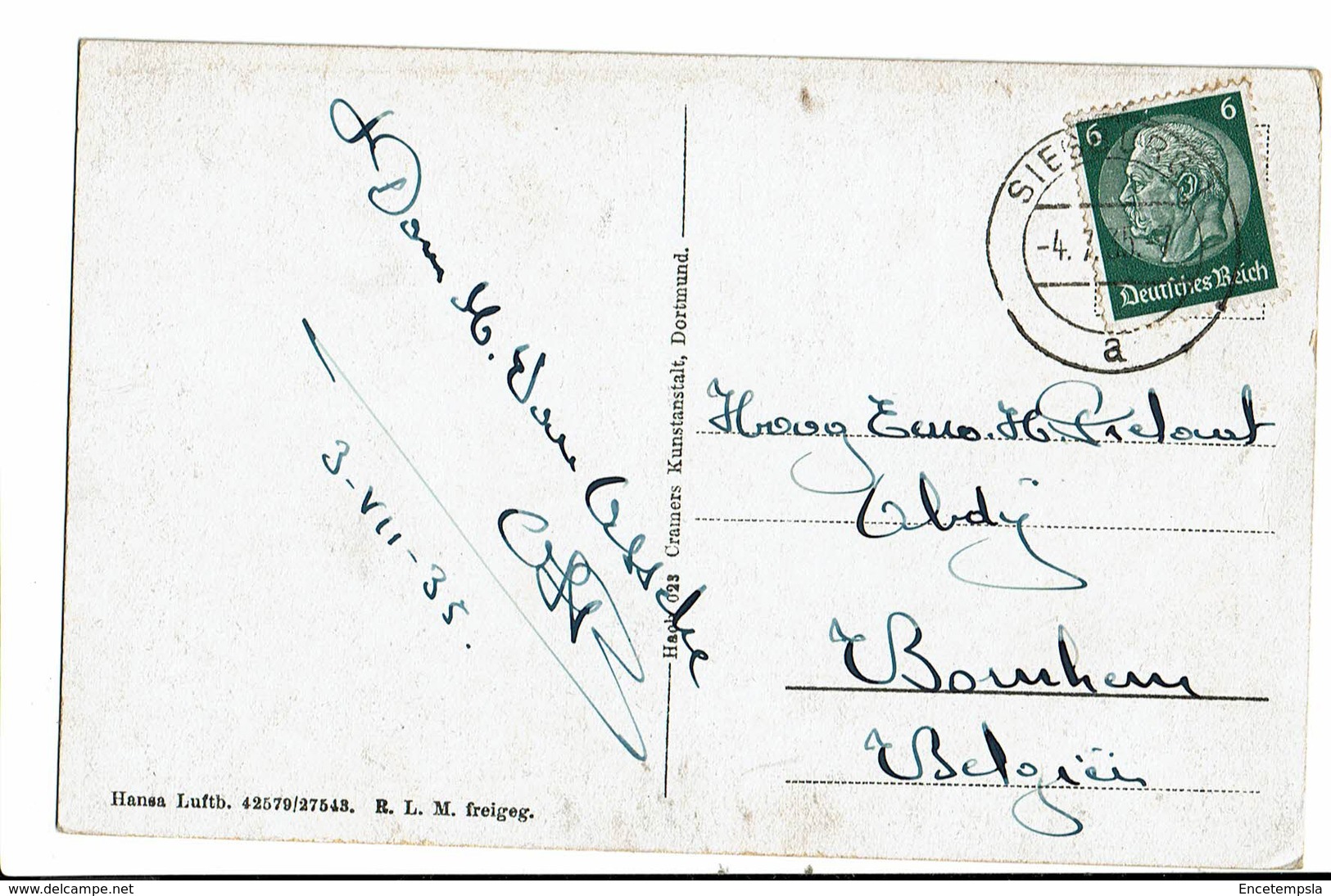 CPA - Carte Postale - Allemagne-  Marienstatt - Abtei - Fliegeraufnahme-1935 -VM2082 - Westerburg
