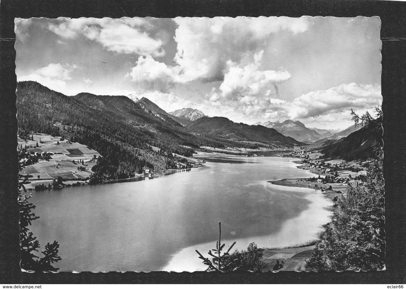 Weissensee GEGËN Commune Autrichienne Du District De Spittal An Der Drau Dans Le Land De Carinthie.CPSM Grd Année 1955 - Weissensee