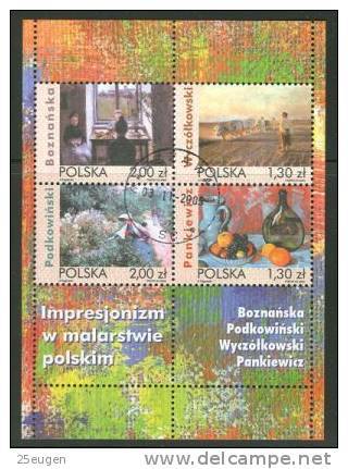 POLAND 2005 MICHEL NO BL.168 USED /zx/ - Gebraucht