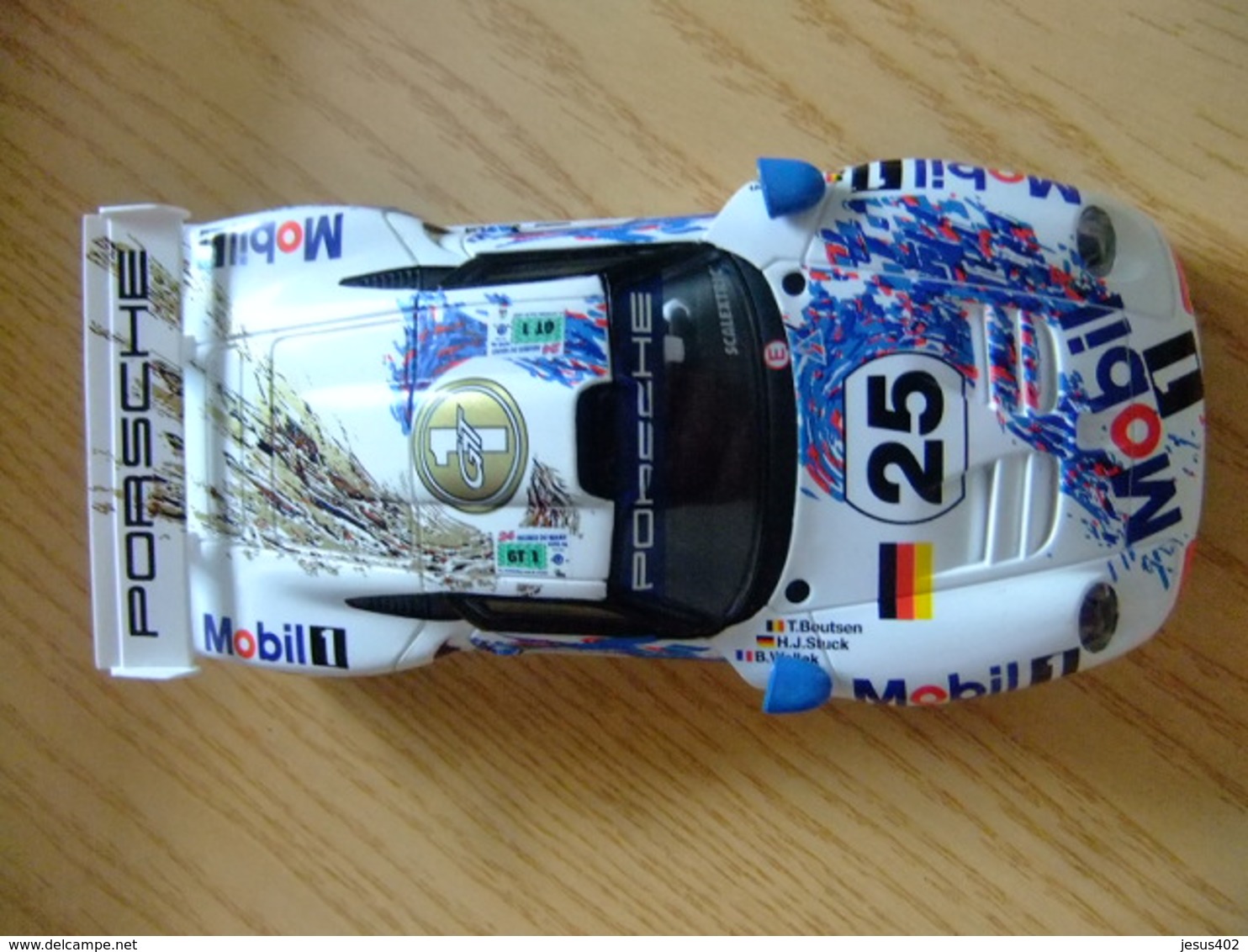 SCALEXTRIC PORSCHE 911 GT1 Chasis + Carrocería - Circuitos Automóviles