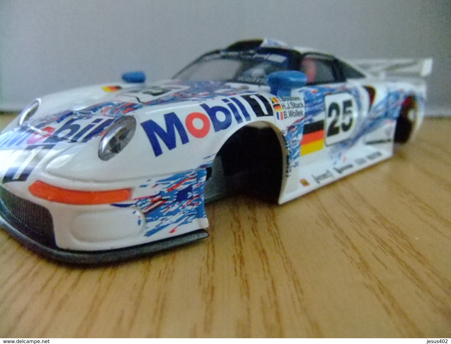 SCALEXTRIC PORSCHE 911 GT1 Chasis + Carrocería - Circuitos Automóviles