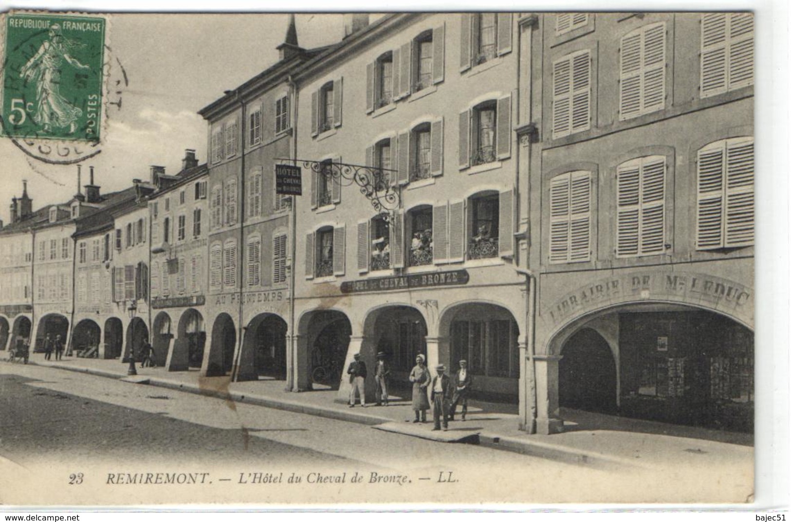 Remiremont - L'hôtel Du Cheval De Bronze - Remiremont