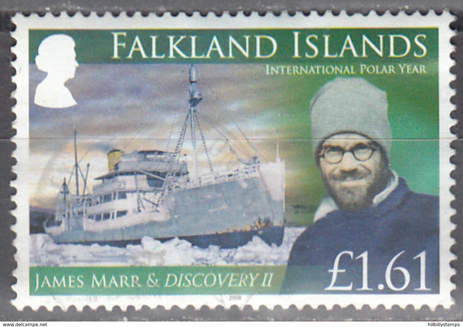 FALKLAND ISLANDS       SCOTT NO.  948       USED       YEAR  2008 - Falkland Islands