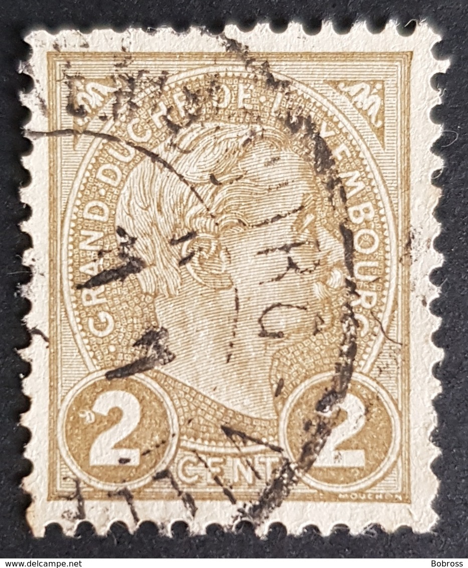 1895, Grand Duke Adolf Of Luxembourg, Duche, Used - 1895 Adolphe Right-hand Side
