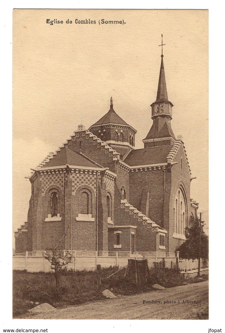 80 SOMME - COMBLES Eglise - Combles