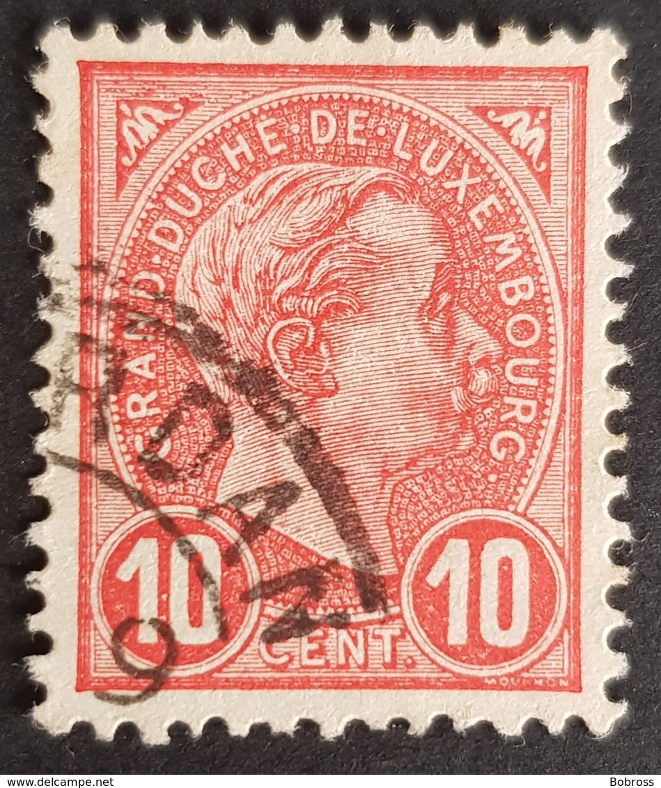 1895, Grand Duke Adolf Of Luxembourg, Duche, Used - 1895 Adolphe Profil