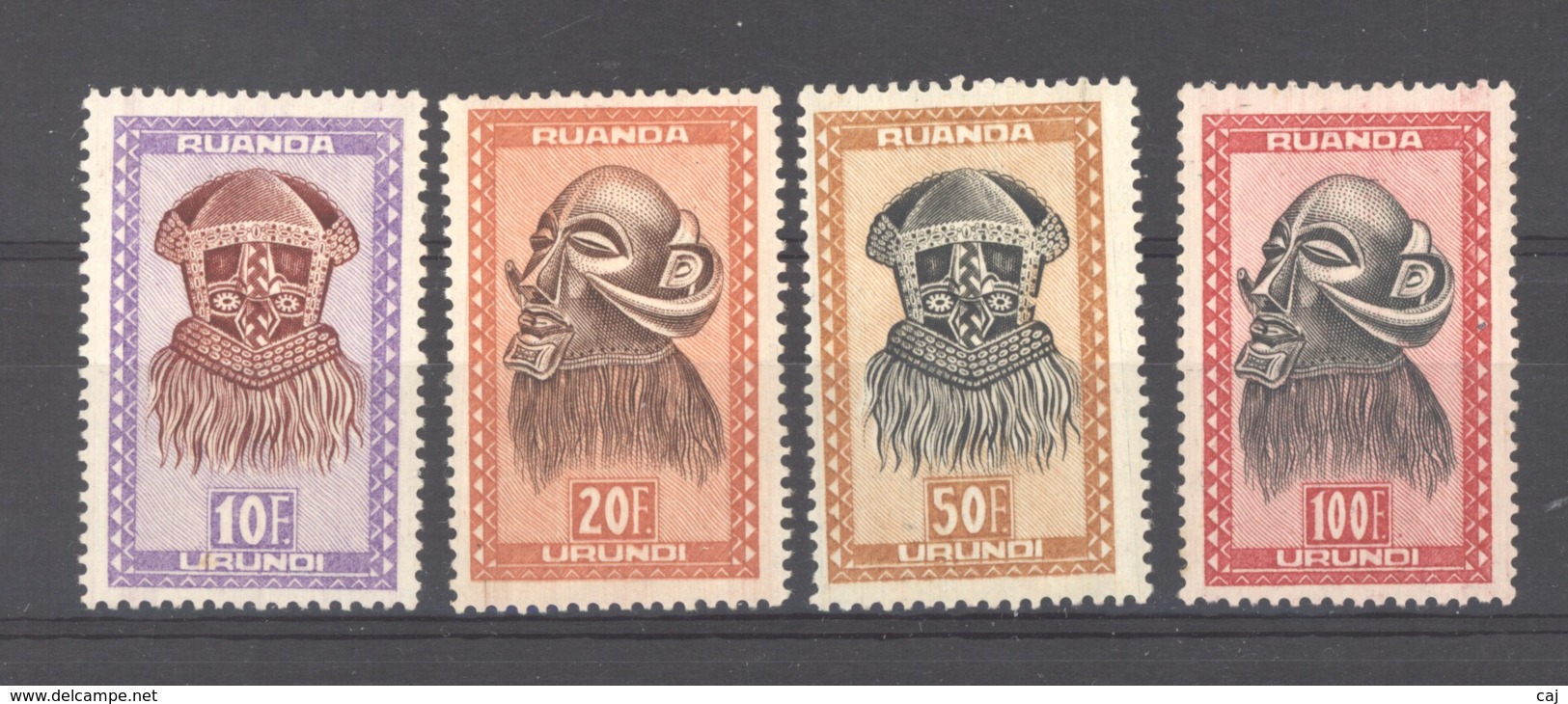 Ruanda Urundi  :  Yv  169-72  ** - Unused Stamps