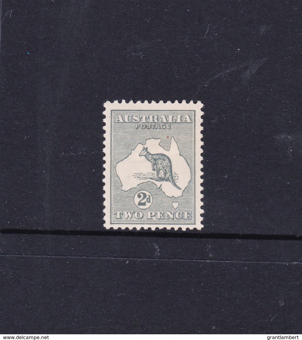 Australia 1915 Kangaroo 2d Grey 2nd Watermark MH - Ongebruikt