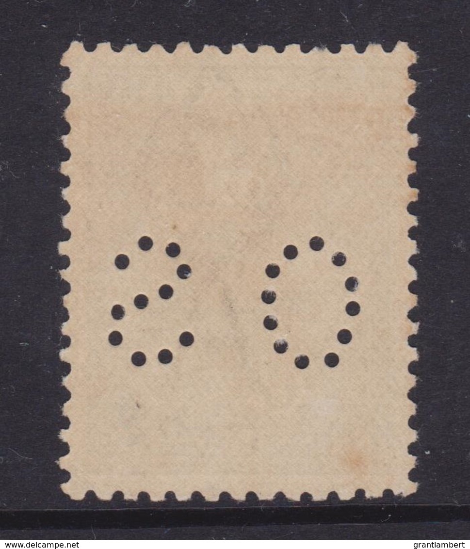 Australia 1915 Kangaroo 6d Dull Grey-Blue 3rd Wmk Die II Perf OS MVLH - Ungebraucht