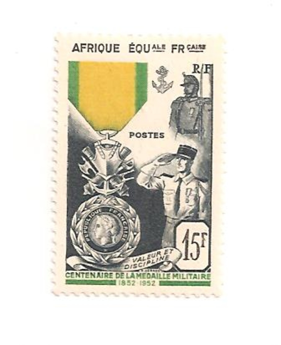 Timbre A.E.F. Yt 229 1952  Médaille Militaire PARFAIT  ETAT  R/V/ - Covers & Documents
