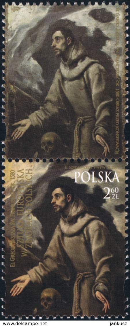 Poland 2017 Fi 4787 Mi 4937 European Art In Polish Collections - Nuevos