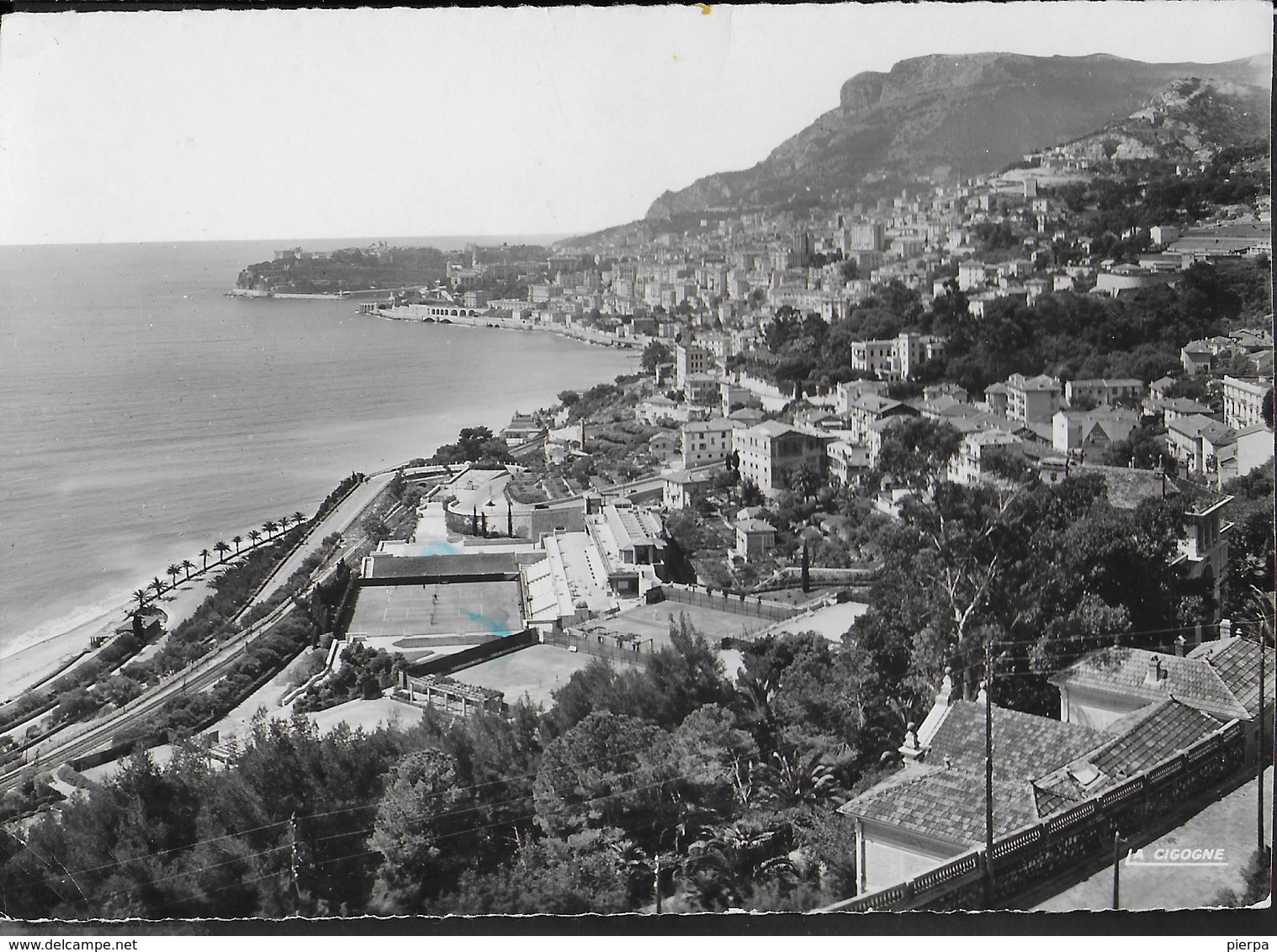 MONACO - VEDUTA PANORAMICA - SCRITTA AL RETRO - Viste Panoramiche, Panorama