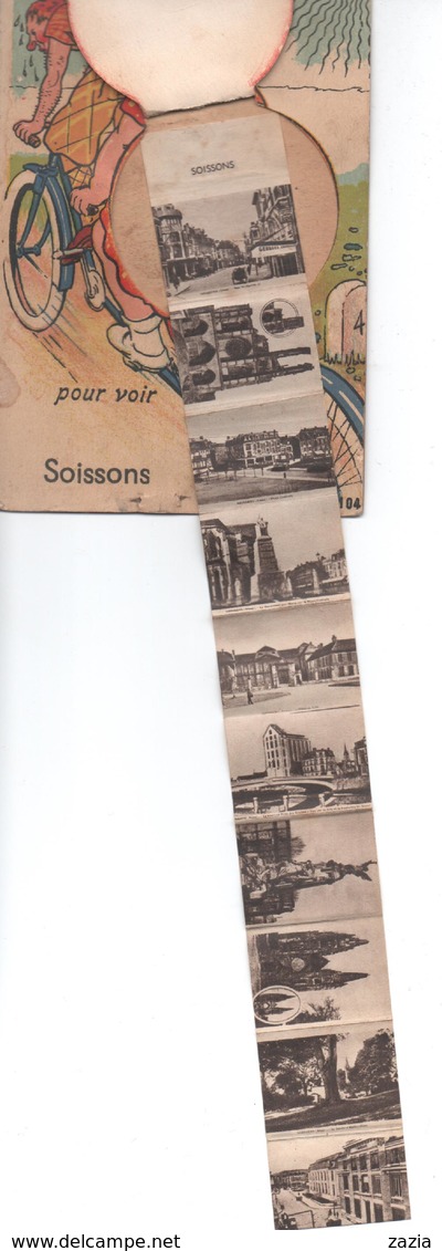 02.436/ Carte Systeme De SOISSONS - Soissons