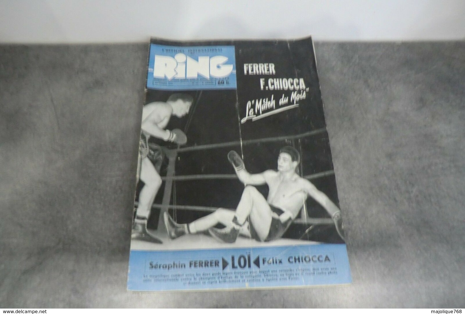 L'officiel International Du RING Octobre 1956 N°93 - 8° Année - - Livres