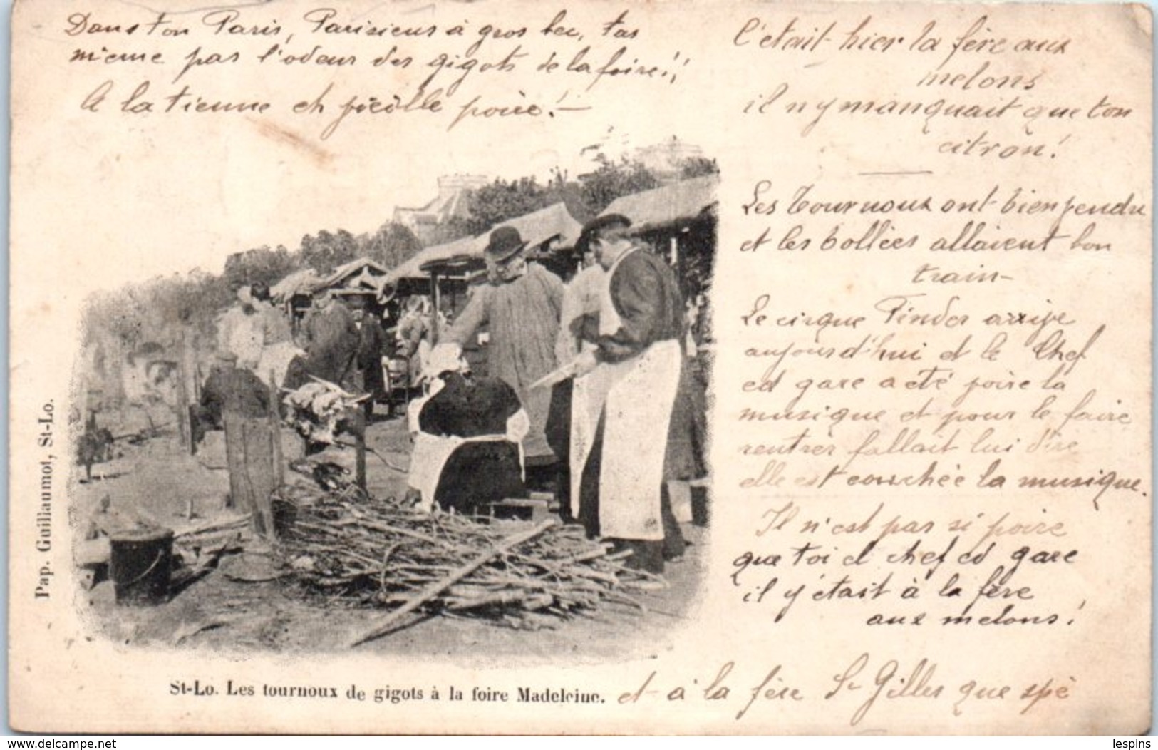 50 - SAINT LÔ --  Les Tournoux De Gigots à La Foire Madeleine - Saint Lo