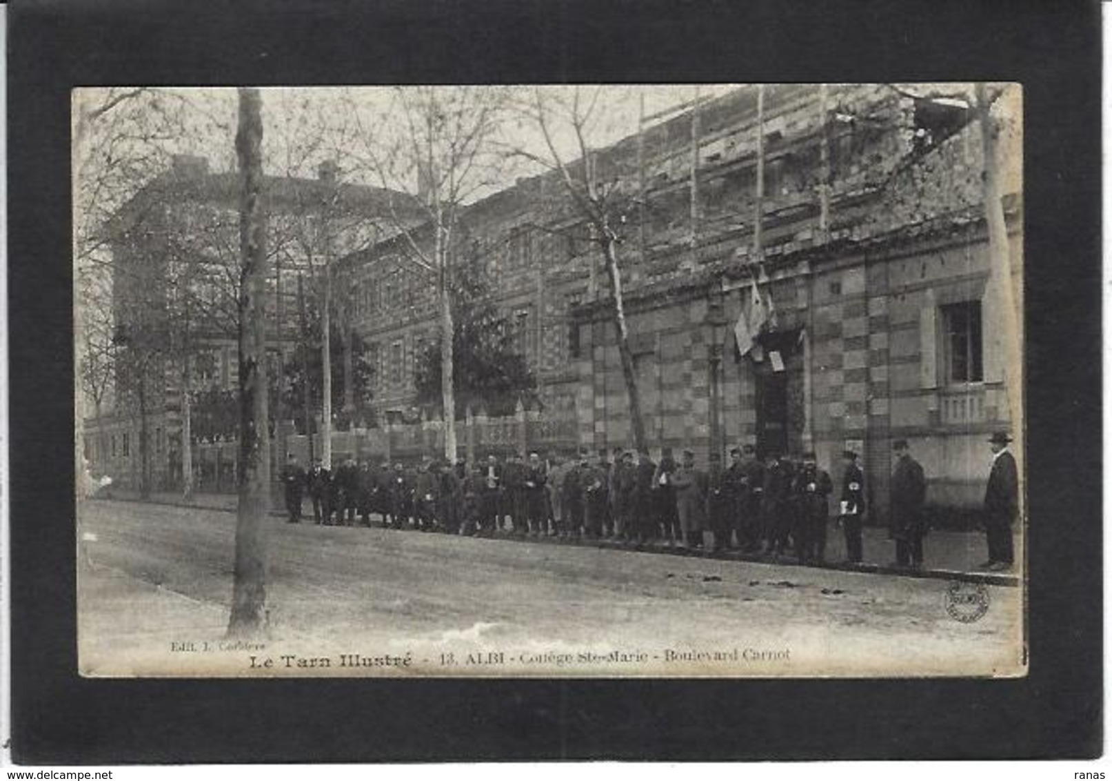 CPA Tarn 81 Albi école Non Circulé - Albi