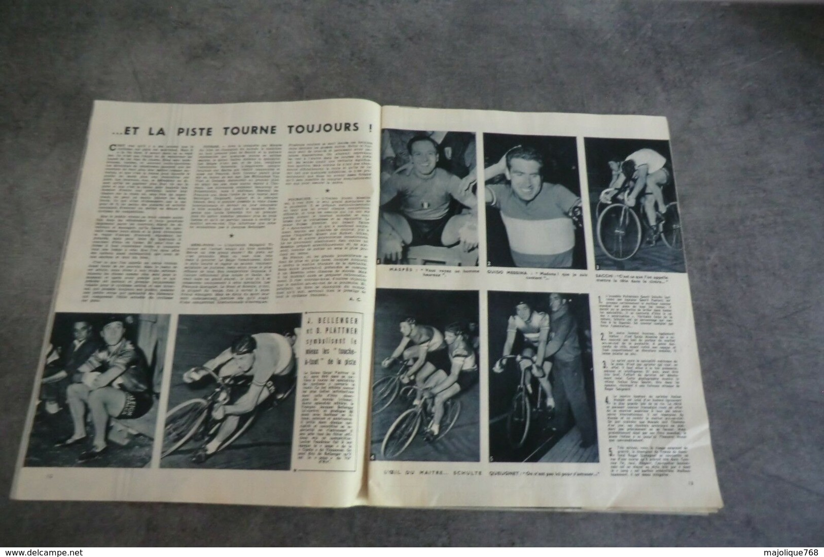 Magazine Cyclisme 1956 Miroir-sprint Supplément  N°507 Du 27 Février 1956 - - Wielrennen