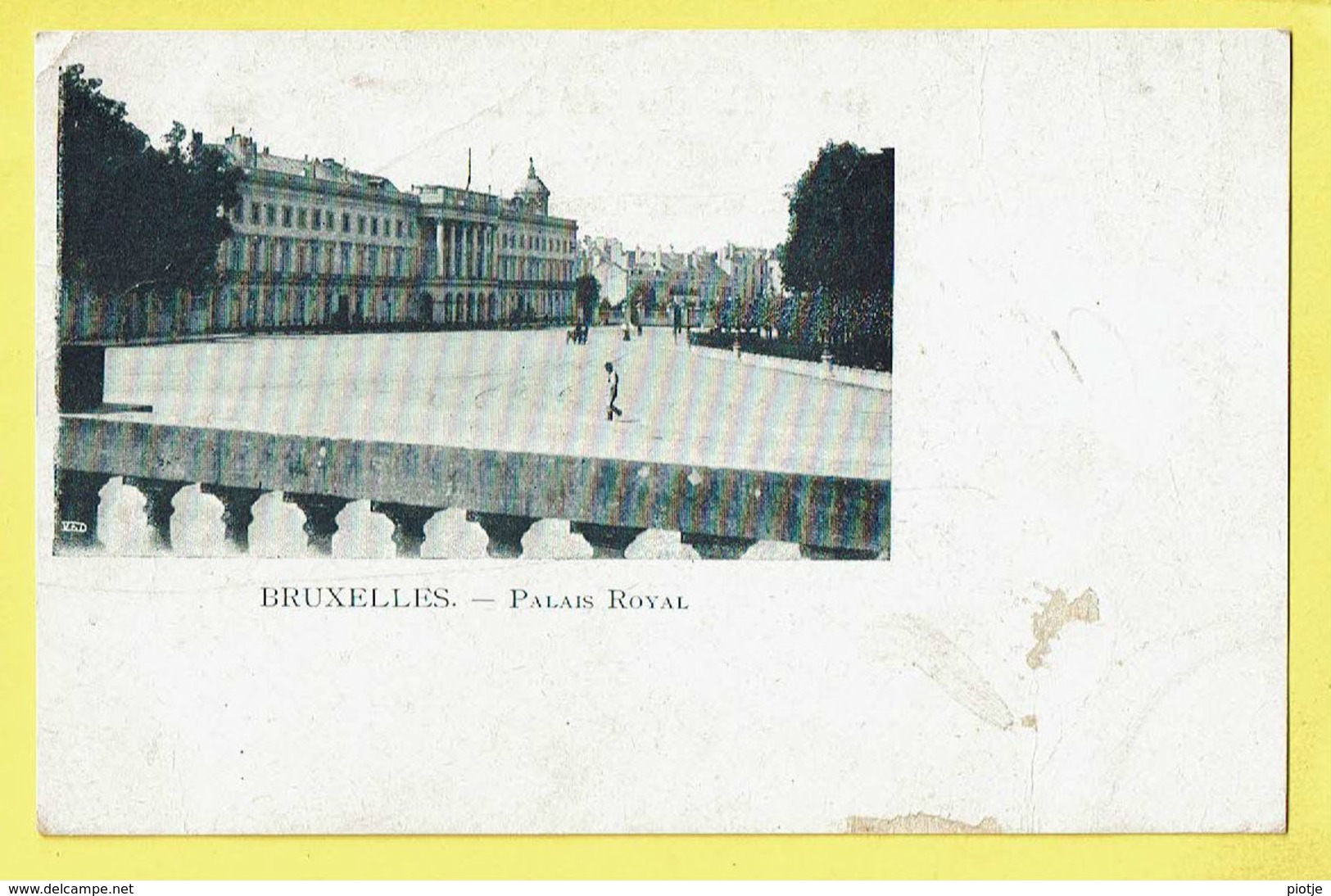 * Brussel - Bruxelles - Brussels * (VED) Palais Royal, Koninklijk Paleis, Royal Palace, Old, Rare - Brussel (Stad)