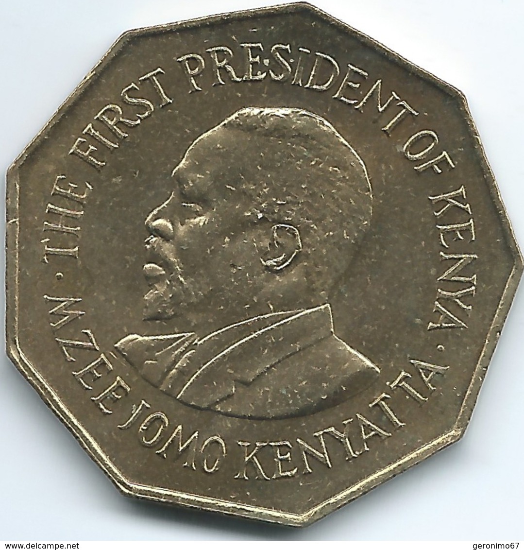 Kenya - 5 Shillings - 1973 - 10th Anniversary Of Independence - KM16 - Kenya