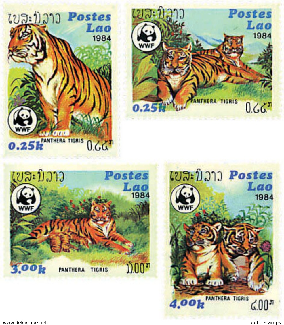 Ref. 74053 * NEW *  - LAOS . 1984. TIGER. TIGRE - Laos