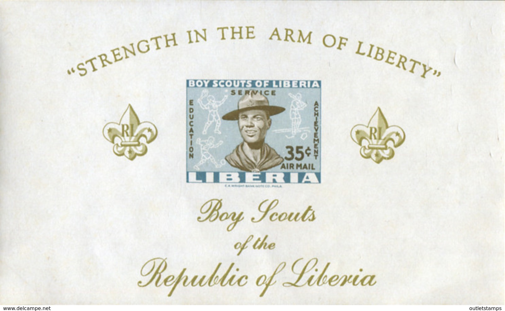 Ref. 18885 * NEW *  - LIBERIA . 1961. SCOUTS IN LIBERIA. ESCULTISMO EN LIBERIA - Liberia