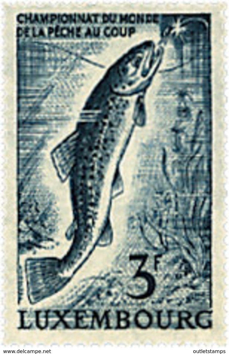 Ref. 97319 * NEW *  - LUXEMBOURG . 1963. WORLD FISHING CHAMPIONSHIP. CAMPEONATO DEL MUNDO DE PESCA - Nuevos