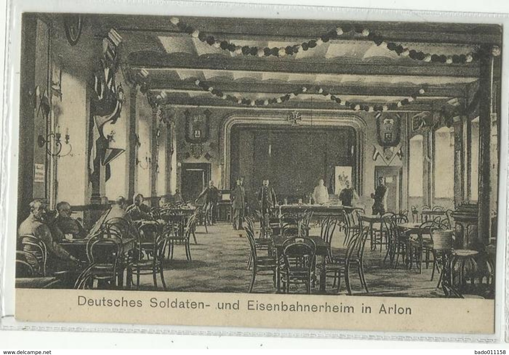 ARLON - Buffet De La Gare - Soldats Allemands - Arlon