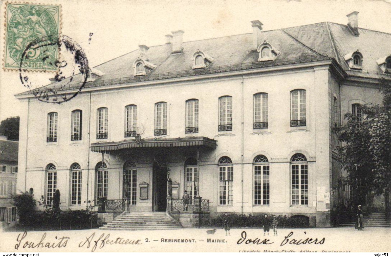 Remiremont - Mairie  "pionnière" - Remiremont