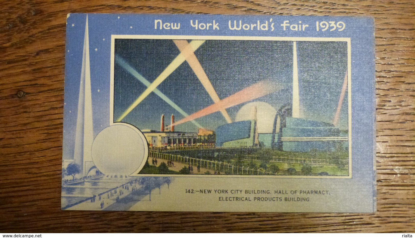 ETATS-UNIS, NEW YORK WORLD'S FAIR 1939, NEW YORK CITY BUILDING, HALL OF PHARMACY ELECTRICAL PRODUCTS BUILDING - Exhibitions