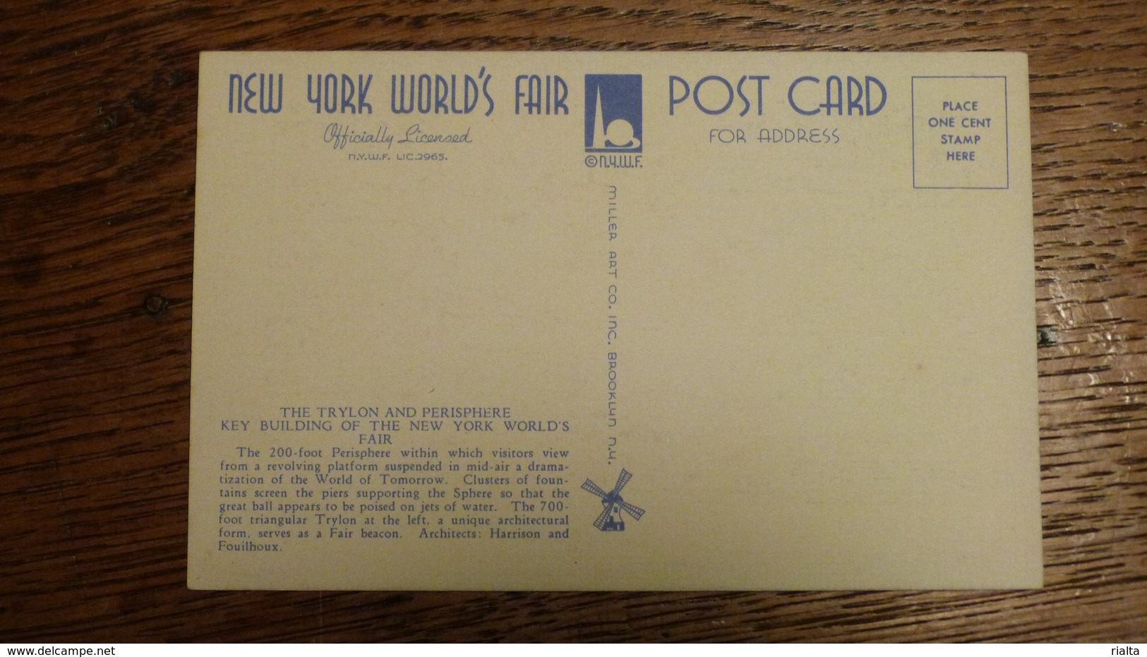 ETATS-UNIS, NEW YORK WORLD'S FAIR 1939, THE TRYLON AND PERISPHERE - Mostre, Esposizioni