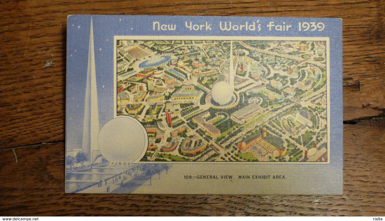 ETATS-UNIS, NEW YORK WORLD'S FAIR 1939, GENERAL VIEW, MAIN EXHIBIT AREA - Tentoonstellingen