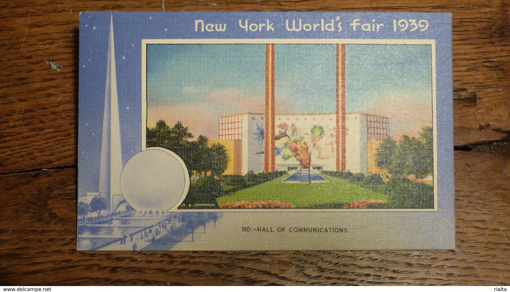 ETATS-UNIS, NEW YORK WORLD'S FAIR 1939, HALL OF COMMUNICATIONS - Mostre, Esposizioni