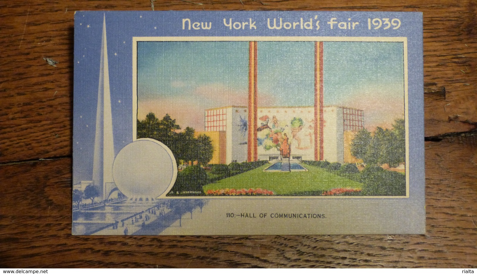 ETATS-UNIS, NEW YORK WORLD'S FAIR 1939, HALL OF COMMUNICATIONS - Exhibitions