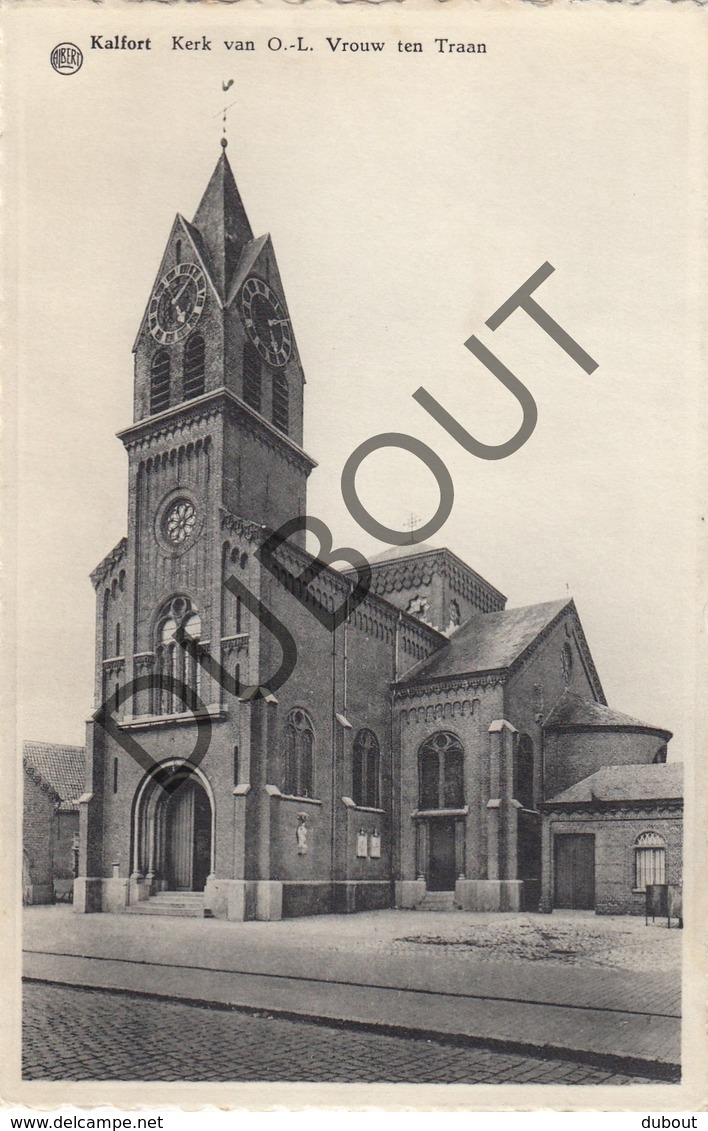 Postkaart-Carte Postale KALFORT / Puurs Sint Amands Kerk Van OLV Ten Traan (O609) - Puurs