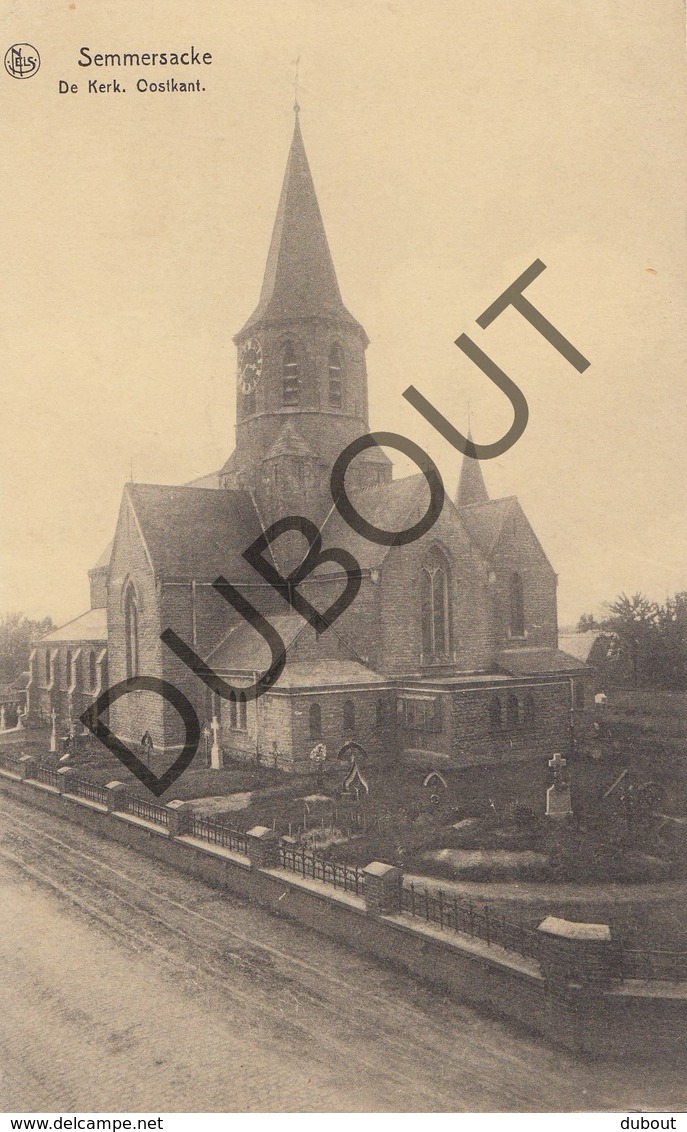 Postkaart-Carte Postale SEMMERZAKE De Kerk (O604) - Gavere