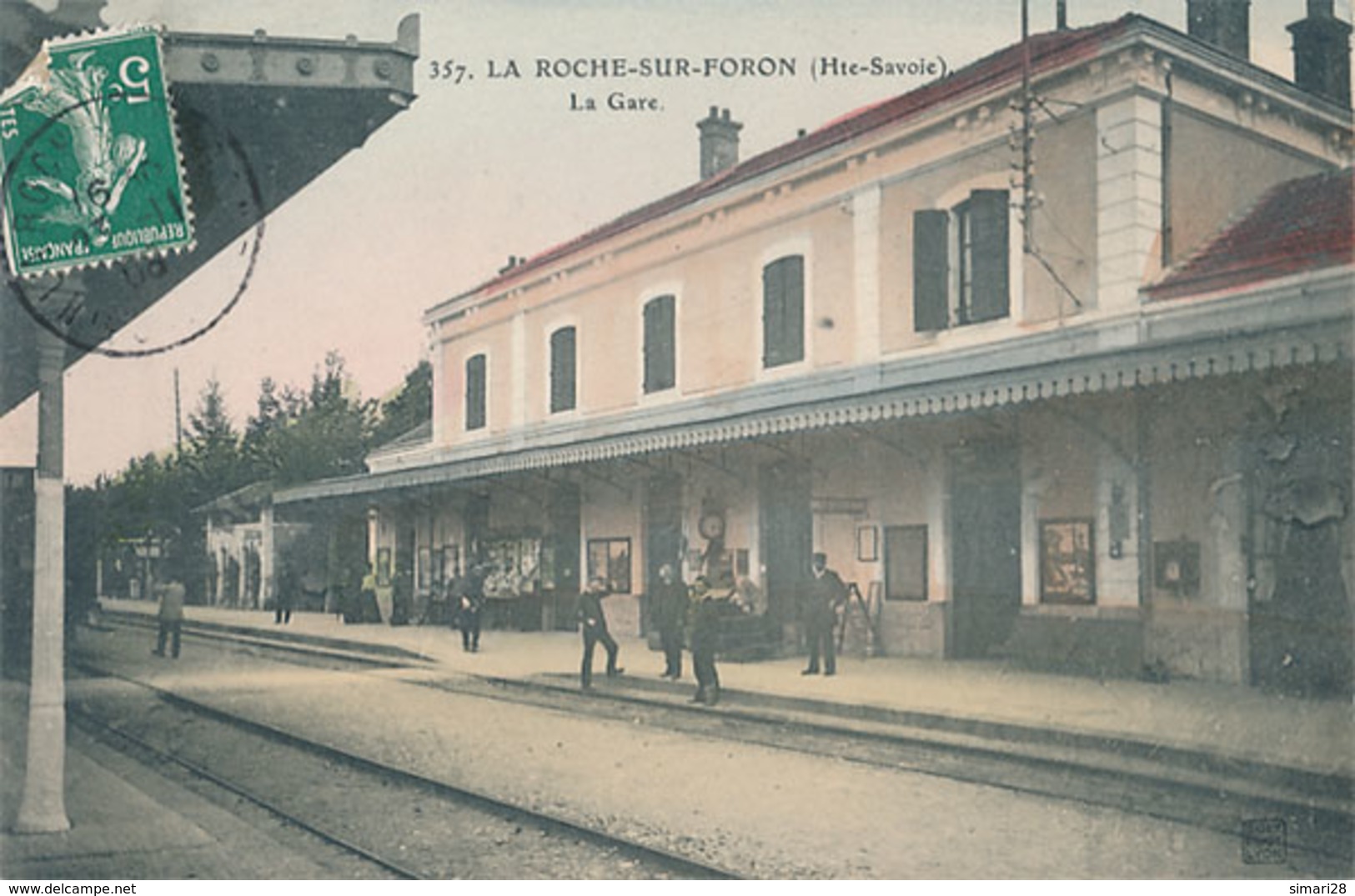 LA ROCHE SUR FORON - N° 357 - LA GARE - La Roche-sur-Foron