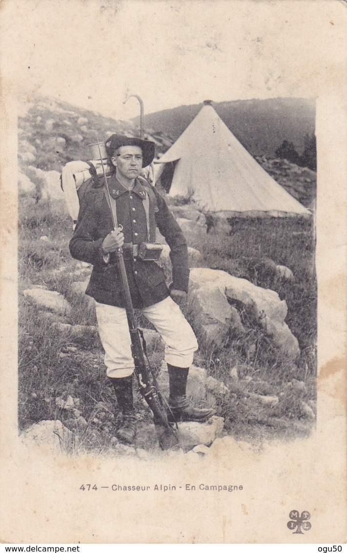 Uniforme (Militaria) - Chasseur Alpin - En Campagne - Uniformes