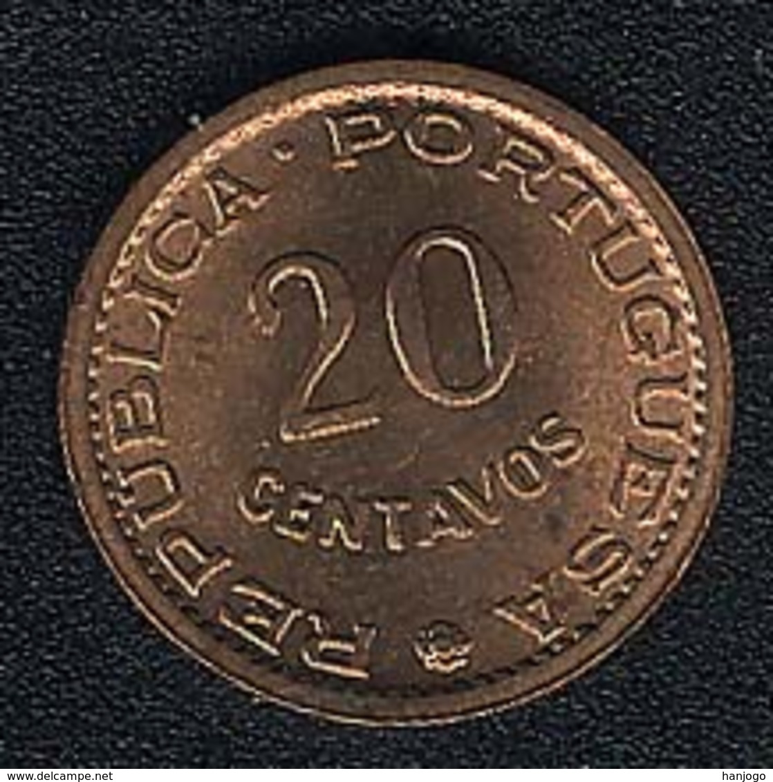 Sao Tome E Principe, 20 Centavos 1971, UNC - São Tomé Und Príncipe
