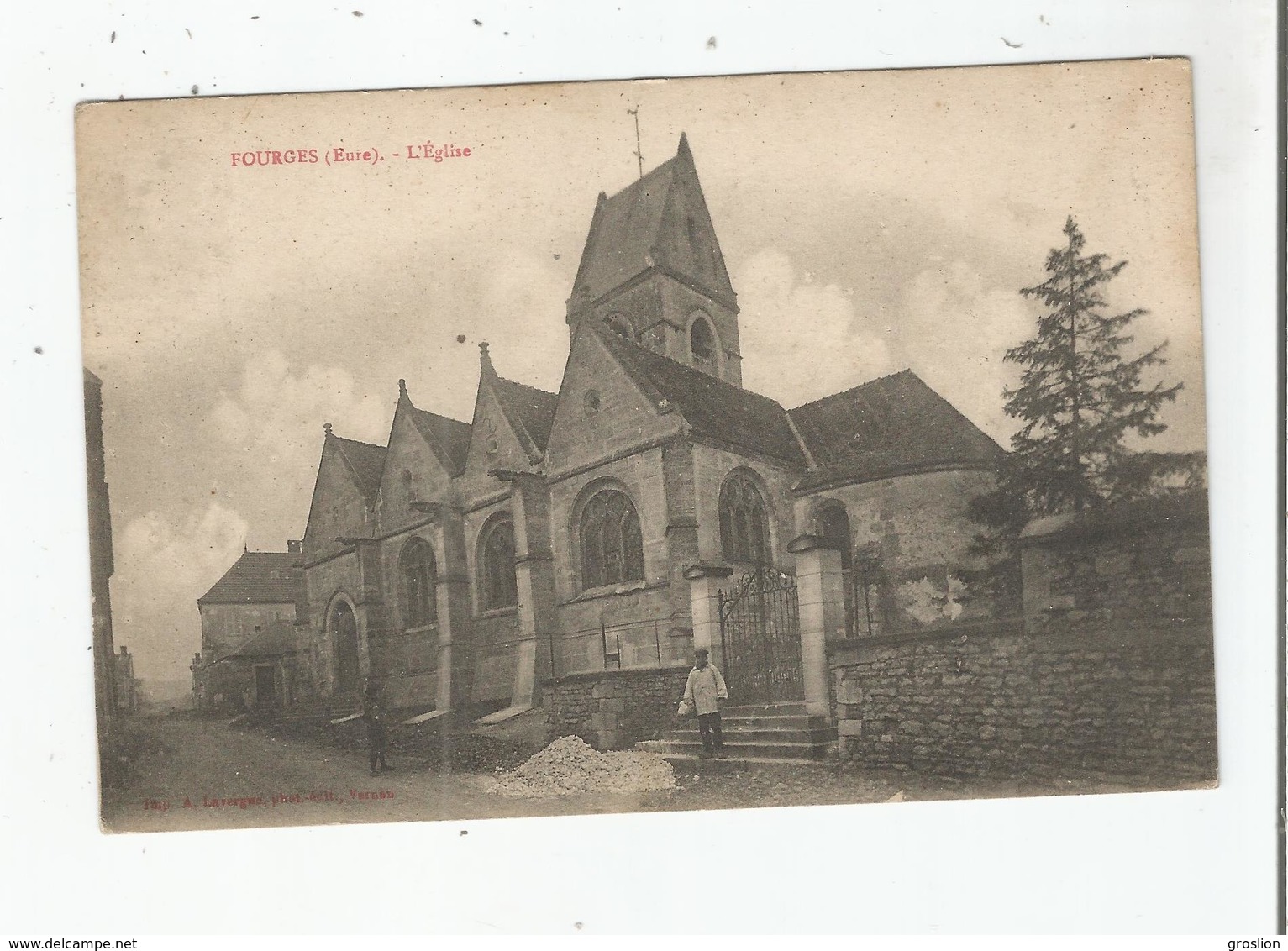 FOURGES (EURE) L'EGLISE - Fourges