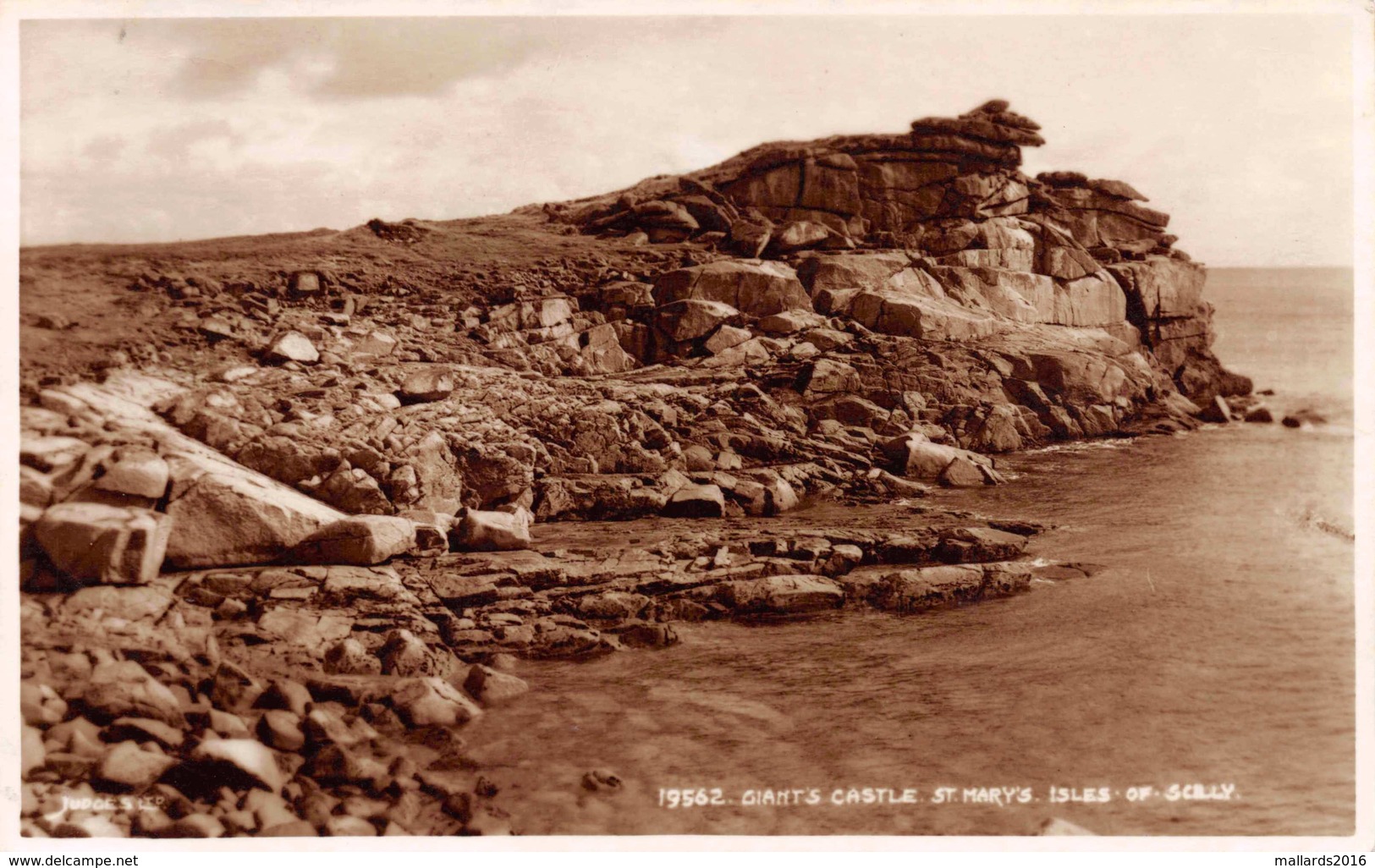 ISLES OF SCILLY - GIANTS CASTLE, ST. MARY'S - POSTED IN 1959 #82837 - Scilly Isles