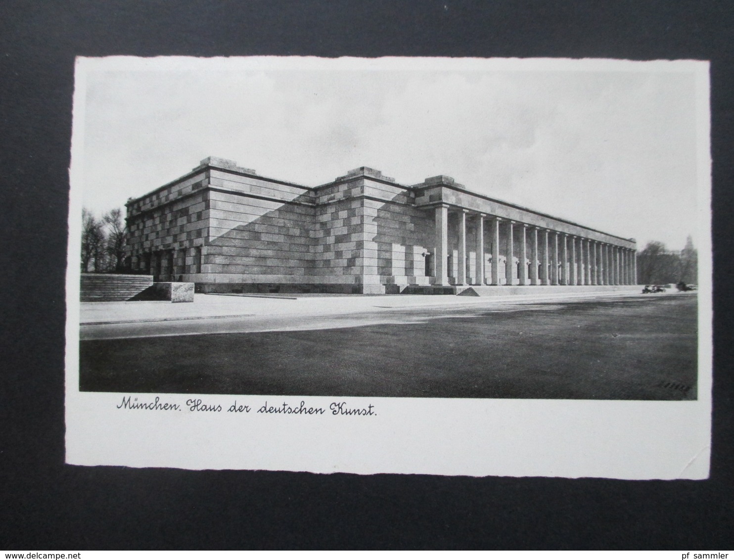 DR 1940er Jahre Echtfoto AK München Haus Der Deutschen Kunst. Bromsilber Imitation - Muenchen