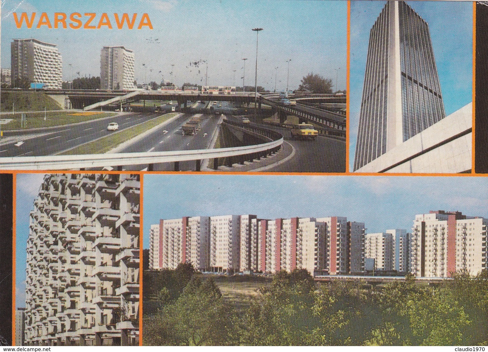 CARTOLINA - POSTCARD - POLONIA - WAESZAWA - VIAGGIATA PER ITALY ( ITALIA) - Poland